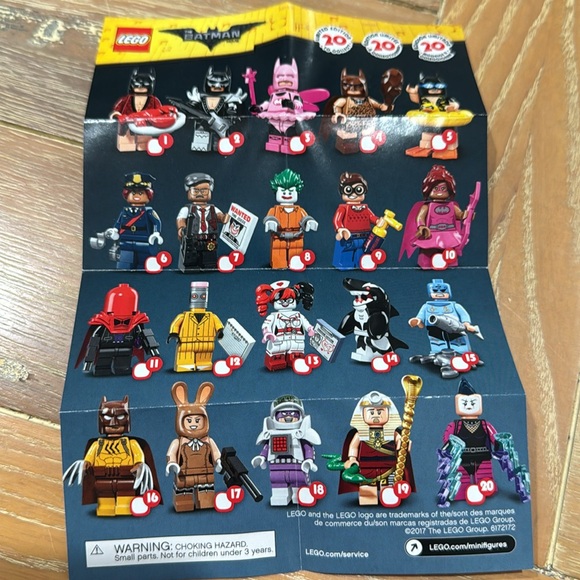 Set of 5 Lego Batman movie Mini figures - Picture 2 of 2